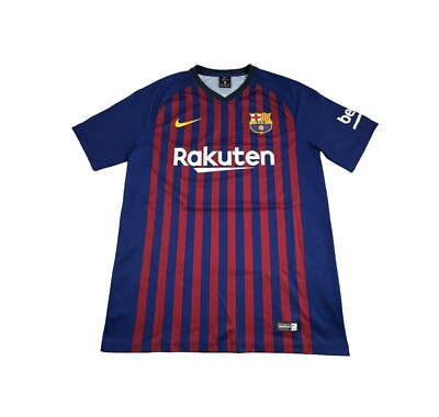Nike Dri-Fit FC Barcelona Lionel Messi Jersey 2018 Size Medium