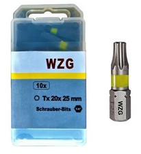 Profi Bits 10 St Torx Bits Tx10 Tx15 Tx20 Tx25 Tx27 Tx30 Tx40 Tx50 WZG Bit Set