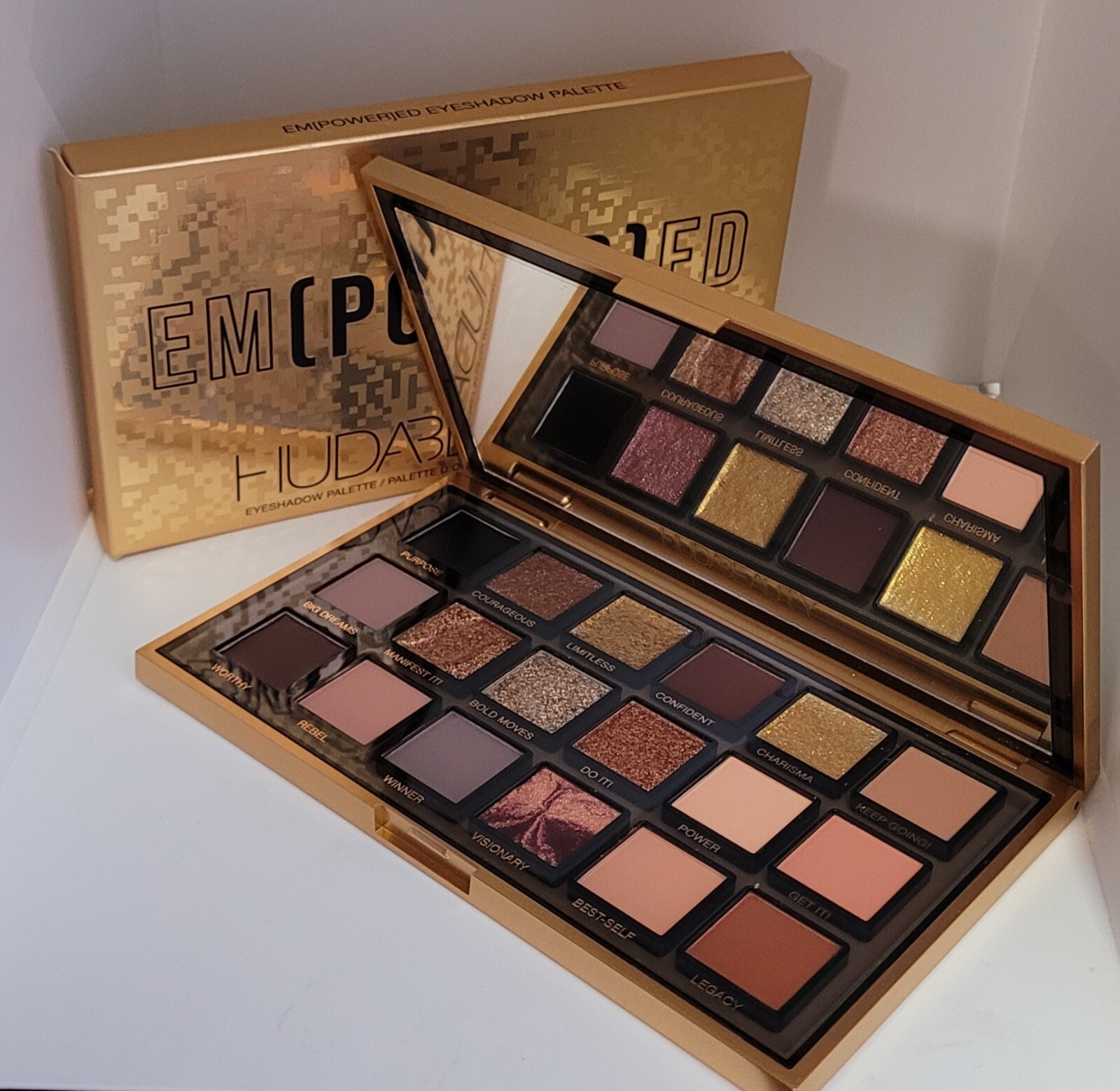 Huda Beauty EMPOWERED Eyeshadow Palette BRAND NEW AUTHENTIC! 6291107573458 eBay