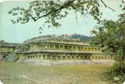 CPM AK Papantla. Ruinen des Tajin MEXICO (662255)