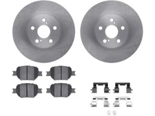 For 2005-2010 Scion tC Brake Pad and Rotor Kit Front Dynamic Friction 88888QZ