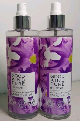 2 Good Kind Pure Iris Petals 8.4 Fl Oz Each W/out Cap
