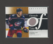 2021-22 Artifacts Threads of Time Jersey #TTPD Pierre-Luc Dubois        *22293