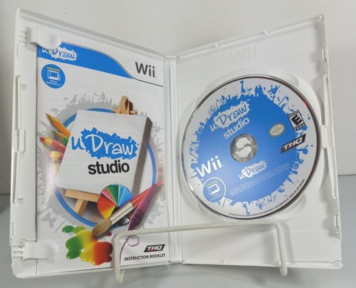 Nintendo Wii uDraw Game Tablet with Draw Studio and Doods Big Adventure Untested - Bild 4 von 6