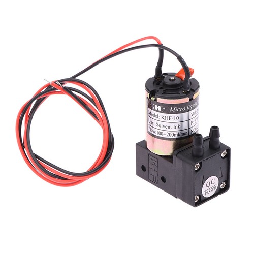 KHF Small Ink Pump 24VDC 3W 100-200ML/min Micro Diaphragm Liquid Pump _ou - Afbeelding 8 van 12