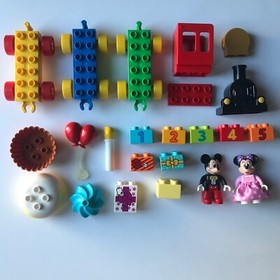 Lego Duplo 10597 Birthday Parade Complete Set Disney Mickey Minnie Mouse Train