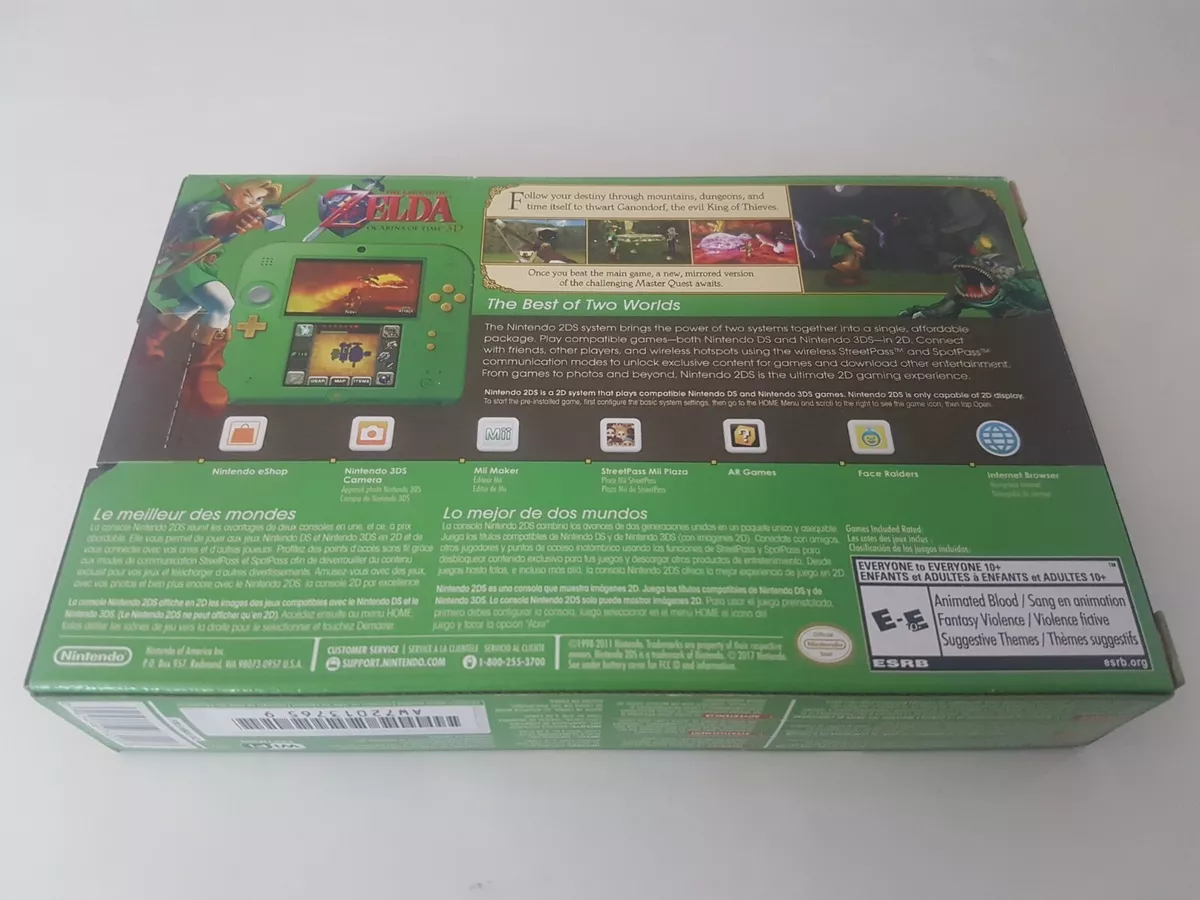 Nintendo 2DS - Legend of Zelda Ocarina of Time 3D 