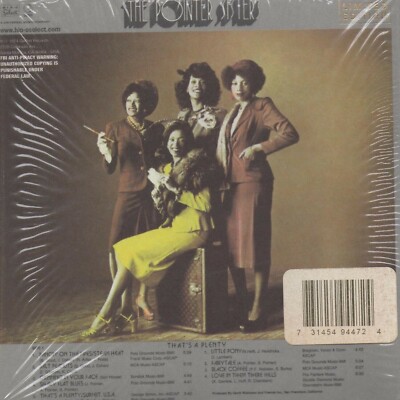 ThePointer Sisters 2枚組CD That's A Plenty Pointer Sisters - That's A-Plenty - Amazon.com Music