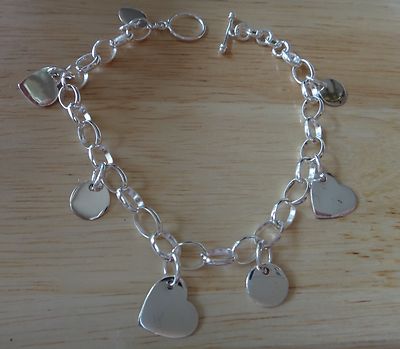 Sterling Silver 9gram Valentines Day with Heart Round