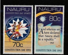 Nauru 1993 Constitution 2 Val MNH MF79468