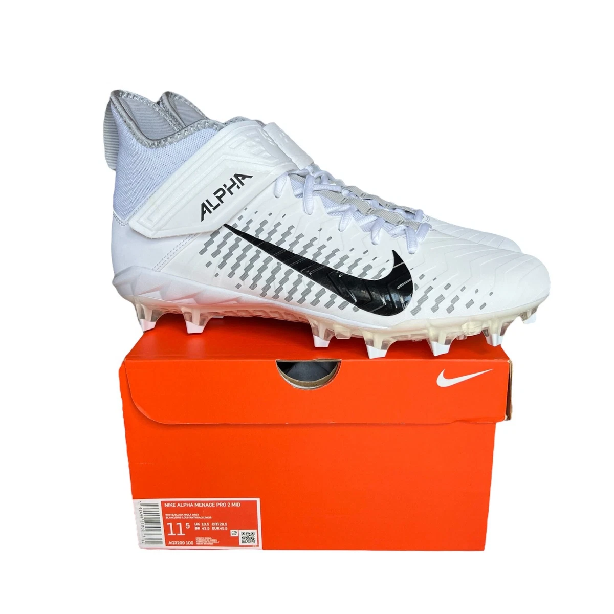 Nike Alpha Menace Pro 2 Mid White Wolf Grey for Sale