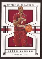ET 	2016 Panini National Treasures Collegiate Red #41 Reggie Jackson 26/49