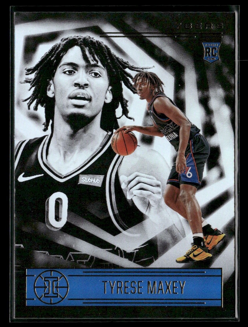 2020-21 Panini Illusions Tyrese Maxey #162 RC Philadelphia 76ers
