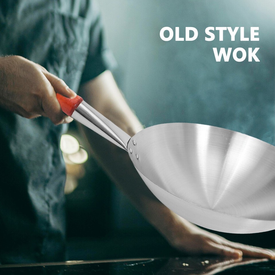 Chinese Pan Japanese Wok for Induction Cooktop Stainless Steel eBay