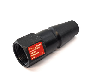 Anhänger 'C' Kupplung männlich 1/2'' BSP - LKW/LKW Notleitung - BS AU 138B:2000