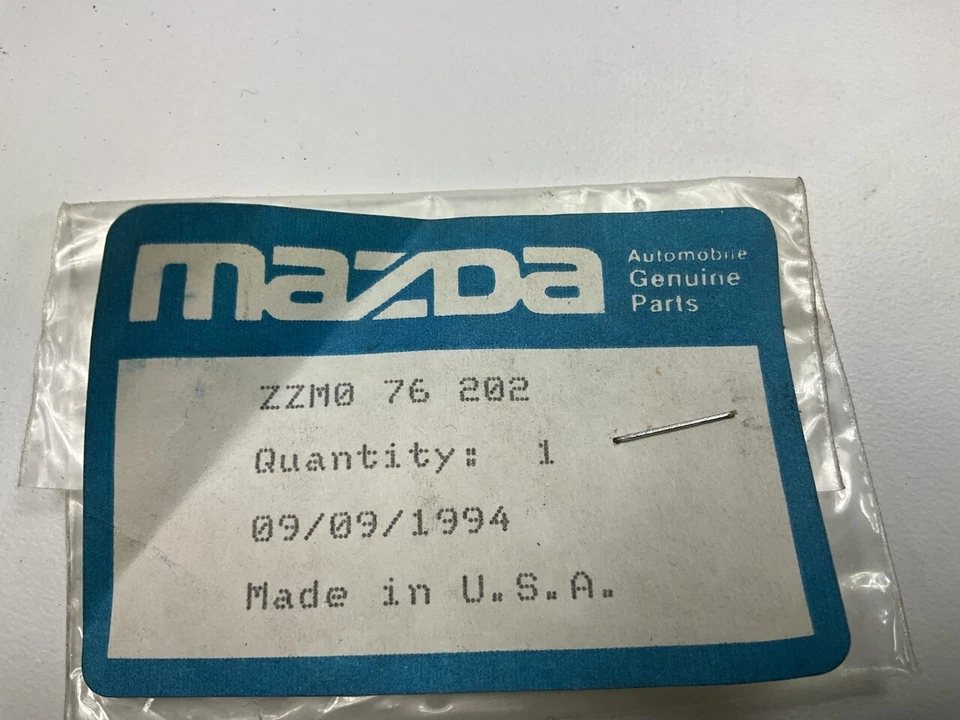 (2) NUEVO GENUINO SIN CORTAR Fábrica OEM Mazda Llave en Blanco 94-97 B2300 B3000 B4000 Camión Foto 3 de 3