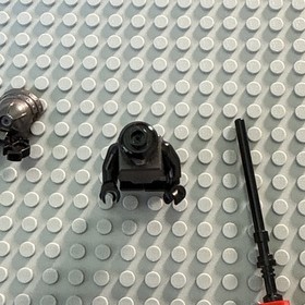LEGO Ninjago Lord Garmadon With 4 Arms with Stone Army Helmet and Staff