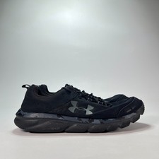 Under Armour Charged Assert 9 Black Camo Running Shoes 3023981-001 Mens Size 13