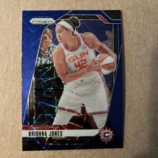 2024 Panini Prizm WNBA - Brionna Jones #27 Blue Velocity Prizm