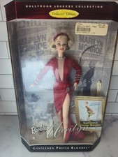 Barbie come Marilyn Monroe 1997 12" gli uomini preferiscono le bionde #17452 SPEDIZIONE GRATUITA NRF
