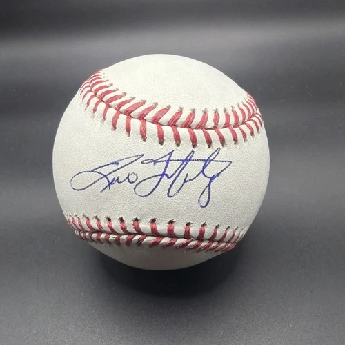 Tino Martinez Signed Baseball Fanatics Under Wraps Mariners Yankees