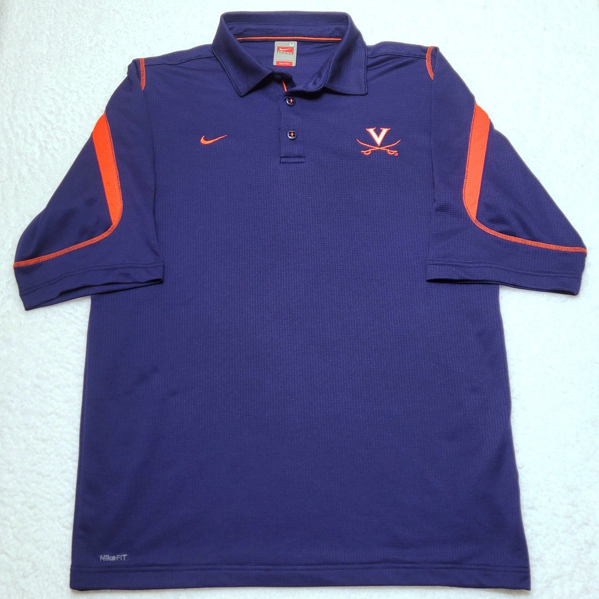uva nike polo