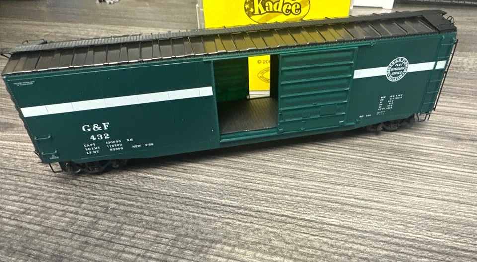 Kadee Cars HO RTR #6104 Georgia & Florida #432 NIB - Image 3 of 3