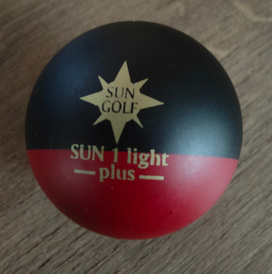 Minigolfball Minigolfbälle ~ SUN GOLF ~ alter Sun 1 light  plus KL
