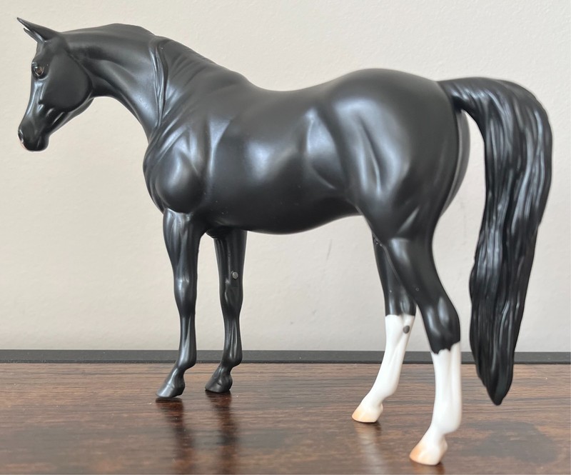 Peter Stone Pebbles Arabian 2015 Limited Run "DAPHNE" Matte Black Gorgeous!!!