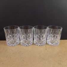 4 Riedel Spey Bar Old Fashioned Tumblers 4" Tall VGC