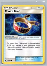 Choice Band 121/145 Uncommon Guardians Rising Pokemon HP