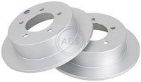 2X Bremsscheibe Beschichtet A.B.S. 18005 FüR Mitsubishi Lancer 8 Sportback Mivec