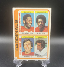 Topps 1978 Team Checklist #523 Mel Gray Wehrli Metcalf Dawson Cardinals NFL Card