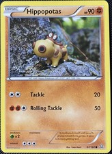 Hippopotas 87/160 XY - Primal Clash Regular Yuka Morii - Pokémon on eBay