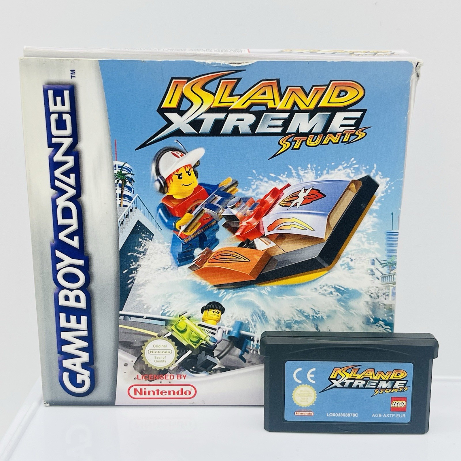 Island Xtreme Stunts LEGO Nintendo Game Boy Advance GBA Boxed No Manual PAL