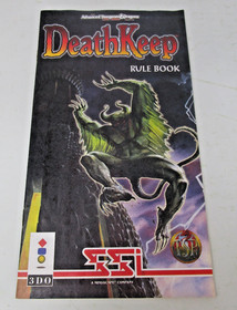 DeathKeep AD&D 1995 3DO Exclusive Game & Manual Great Condition Dungeons Dragons