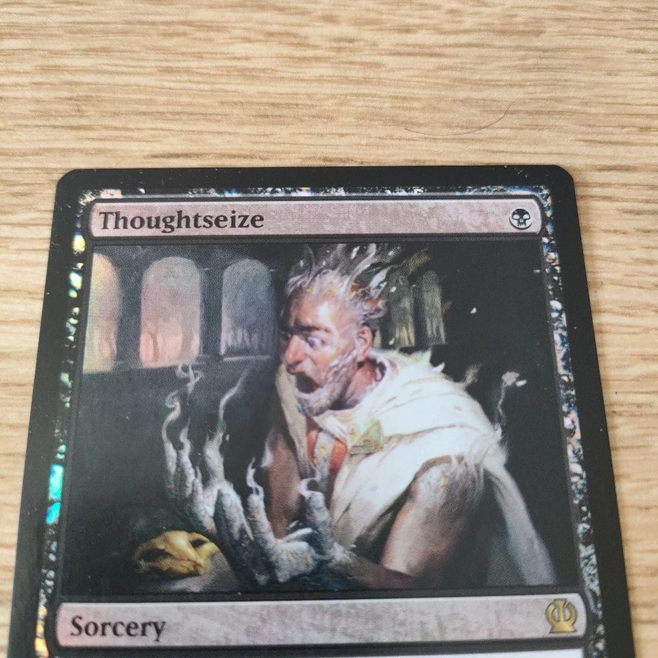 MTG Thoughtseize Foil A Card Plus Playability Confirmed Used - Image 2 of 3