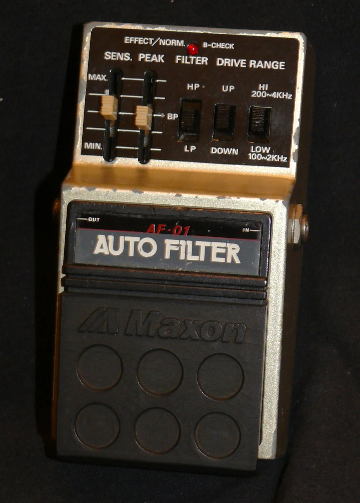 Maxon Japan AF-01 Auto Filter  / Auto Wah 1980s