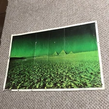 Vintage Pink Floyd Dark Side of the Moon Pyramid Poster SMAS-11163-1 USA Folded