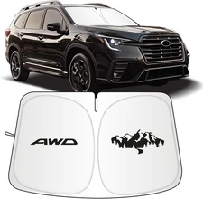 Sun Shade 2019-2024 2025, Car Front Window Covers Sun Visor for Ascent