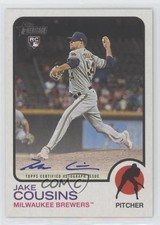 2022 Topps Heritage Real One Auto Jake Cousins #ROA-JC Auto s1i