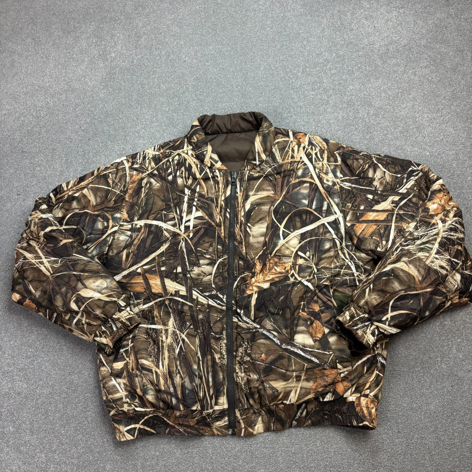 RealTree Jacket Adult Large Brown Workwear Insulated Camo Hunting Lined Men