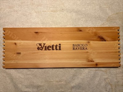 1 Rare Wine Wood Panel Vietti Barolo Ravera Vintage CRATE BOX SIDE 1/26 894