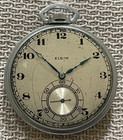 -12s Elgin 17j   OF Pocket Watch . — photo 5