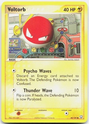 Voltorb Common Team Rocket Returns 80/109 LP