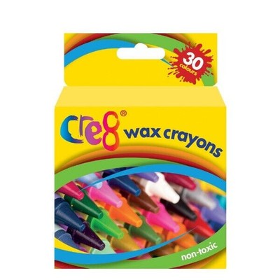 Cre8  Wachsmalstifte, 30 Farben