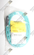 Turck, RJ45 FKSDE 841-2M, U-18629, RJ45 Straight Male M12 Cordset Ethernet 8p