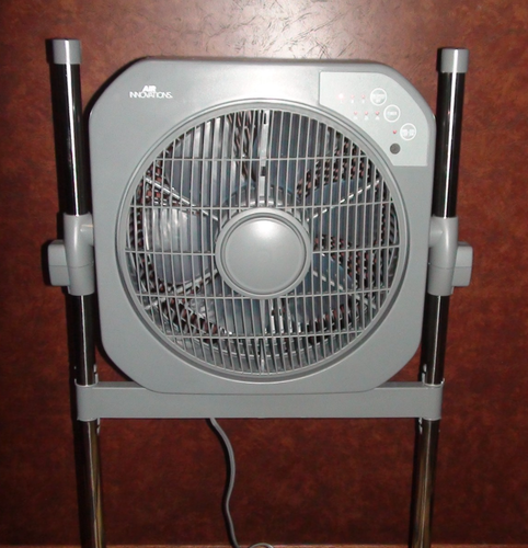 Air Innovations Intertek 12in Swirl Cool 3-in-1 Pedesta Fan with Remote ...