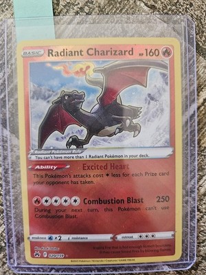 Radiant Charizard 020/159 Crown Zenith Holo