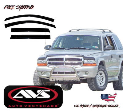 1998-2003 Dodge Durango AVS Window Vent Visors Rain Dust Guard Deflector 4PC.